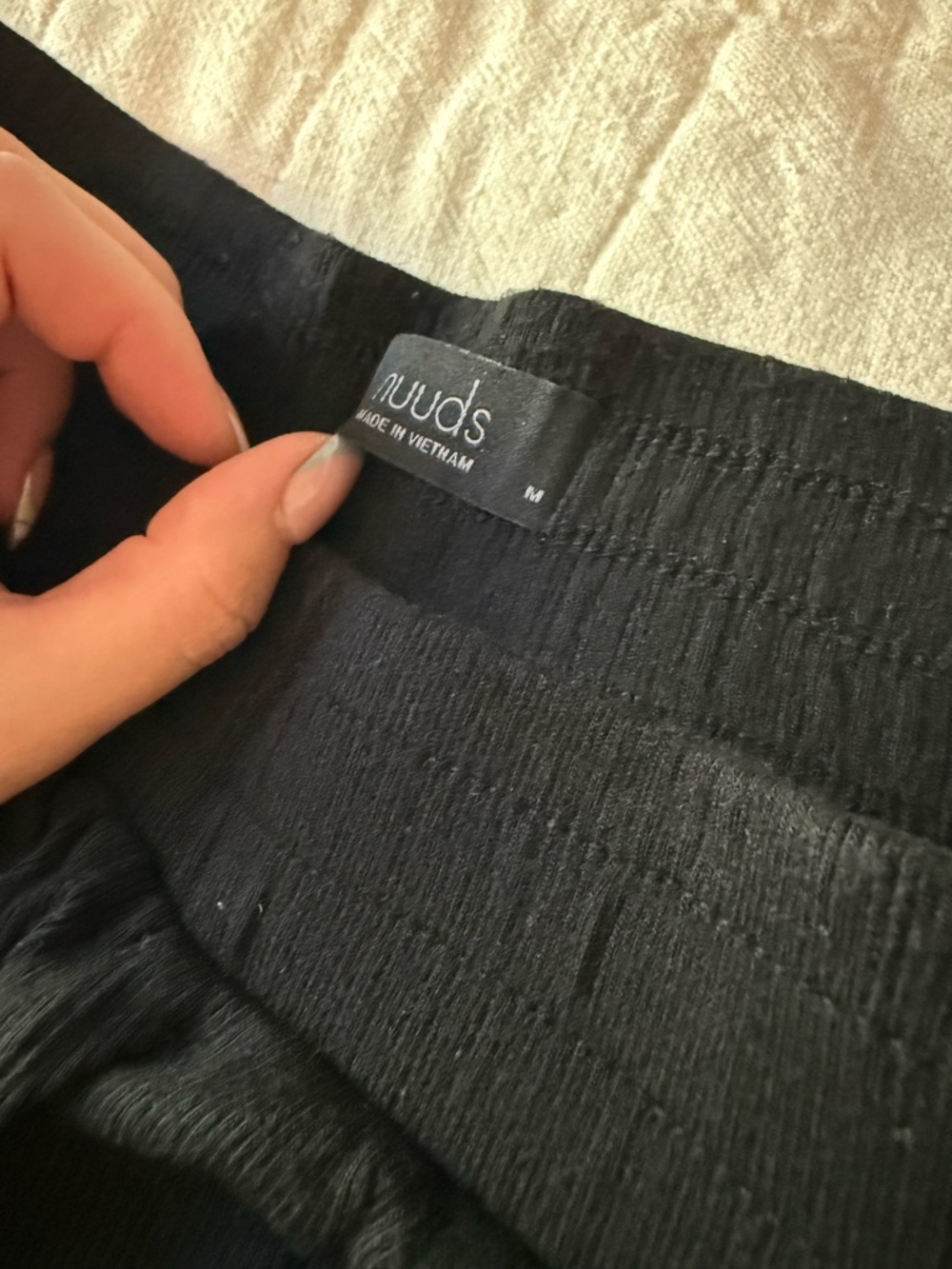 Nuuds Og Slinky Rib pant - Picture 2 of 3